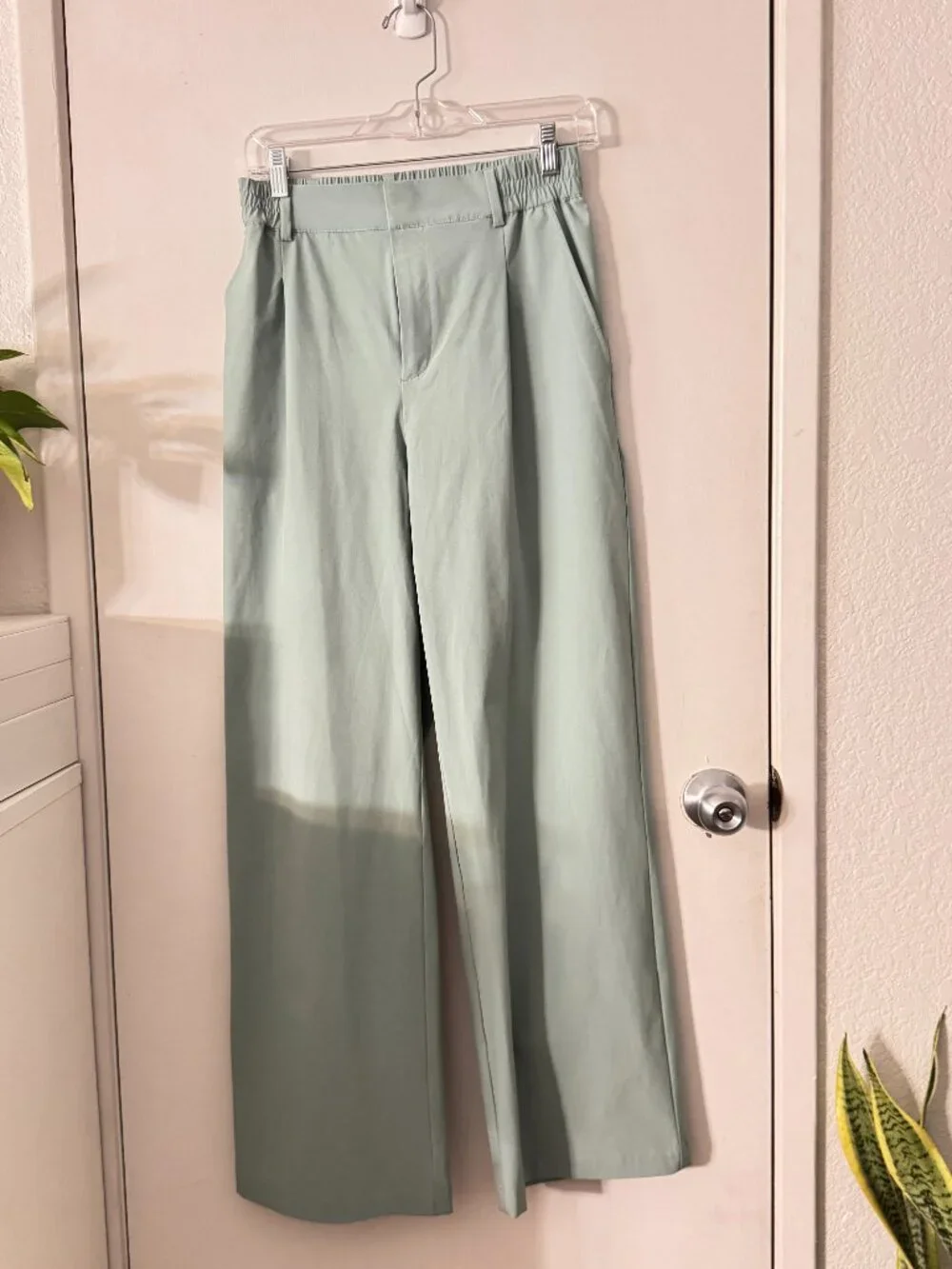☀️ ALO YOGA High-Waist Pursuit Trouser Regular Cosmic Grey XS
